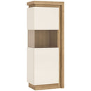 Lyon Large Narrow Left Hand Display Cabinet by Lavishway | Display Cabinets-39558
