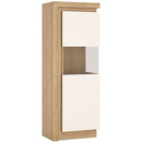 Lyon Right Hand Oak Large Display Cabinet by Lavishway | Display Cabinets-44337