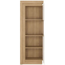 Lyon Right Hand Oak Large Display Cabinet by Lavishway | Display Cabinets-44338