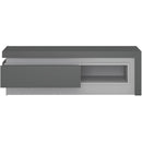 Lyon Modern Light Grey Gloss LED TV Unit by Lavishway | TV Units Cabinets-44401