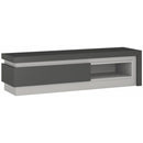 Lyon Modern Light Grey Gloss LED TV Unit by Lavishway | TV Units Cabinets-44400