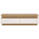 Lyon Riviera Oak Wide Wooden TV Stand by Lavishway | TV Units Cabinets-44416