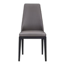 Magnus Faux Leather Dining Chair Set of 2 by Lavishway | Dining Chairs-23038