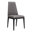 Magnus Faux Leather Dining Chair Set of 2 by Lavishway | Dining Chairs-23039