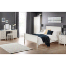 Maine White Solid Pine 3 Chest Of Drawers by Lavishway | Chest Of Drawers-61814