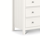 Maine Pine 3 Over 2 Chest Of Drawers in White by Lavishway | Chest Of Drawers-61851