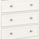 Maine Pine 3 Over 2 Chest Of Drawers in White by Lavishway | Chest Of Drawers-61852