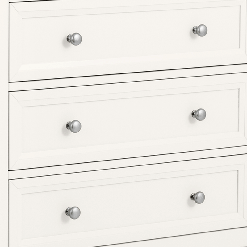 Maine Pine 3 Over 2 Chest Of Drawers in White by Lavishway | Chest Of Drawers-61852