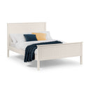 Maine Solid Pine High Hearboard Bed Frame by Lavishway | Wooden Beds-61855