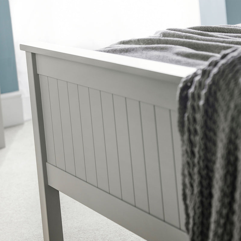 Maine Solid Pine High Hearboard Bed Frame by Lavishway | Wooden Beds-61862