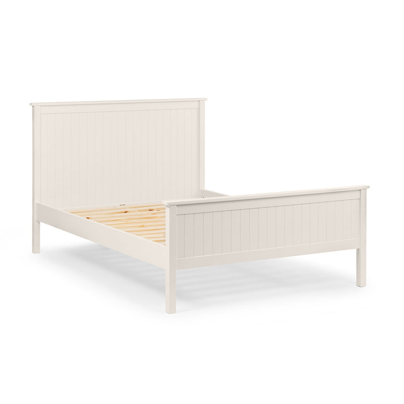 Maine Solid Pine High Hearboard Bed Frame by Lavishway | Wooden Beds-61859