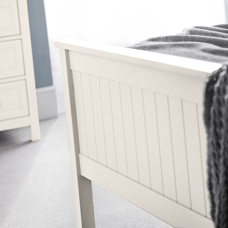 Maine Solid Pine High Hearboard Bed Frame by Lavishway | Wooden Beds-61868