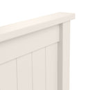 Maine Solid Pine High Hearboard Bed Frame by Lavishway | Wooden Beds-61864