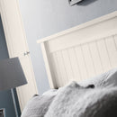 Maine Solid Pine High Hearboard Bed Frame by Lavishway | Wooden Beds-61861