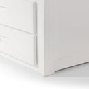 Maisie Pine White Captains Bed by Lavishway | Wooden Beds-61842