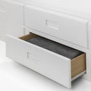 Maisie Pine White Captains Bed by Lavishway | Wooden Beds-61841