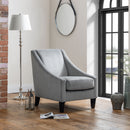 Maison Grey Velvet Accent Chair by Lavishway | Velvet Sofa-61824