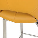 Mako Swivel Faux Leather Bar Chair by Lavishway | Bar Stools-27336