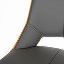 Mako Swivel Faux Leather Bar Chair by Lavishway | Bar Stools-27343