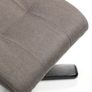 Malmo Swivel Recliner Chair & Footstool by Lavishway | Recliner Armchairs-61809