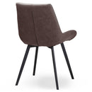 Malmo Faux Leather Dining Chair by Lavishway | Dining Chairs-51024
