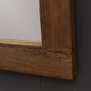 Malmo Contemporary Wooden Frame Wall Mirror by Lavishway | Wall Mirrors-24859