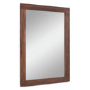 Malmo Contemporary Wooden Frame Wall Mirror by Lavishway | Wall Mirrors-24861