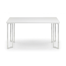 Manhattan White High Gloss Dining Table by Lavishway | Dining Tables-61773