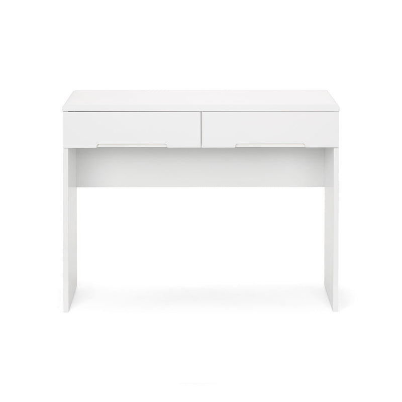 Manhattan High Gloss 2 Drawers Dressing Table by Lavishway | Dressing Tables-61755