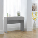 Manhattan High Gloss 2 Drawers Dressing Table by Lavishway | Dressing Tables-61753