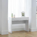 Manhattan High Gloss 2 Drawers Dressing Table by Lavishway | Dressing Tables-61754