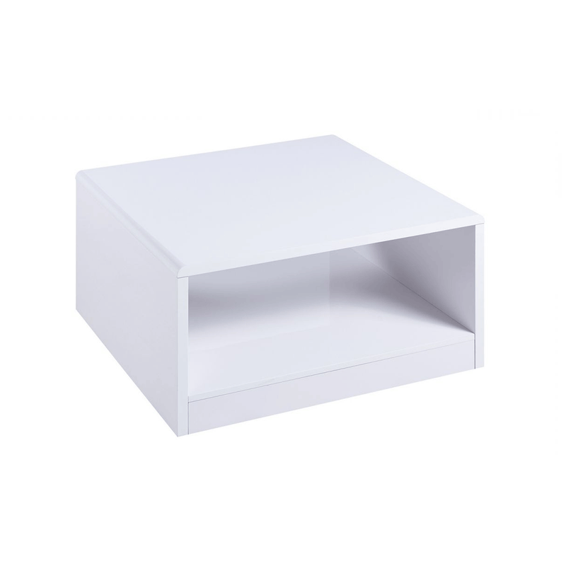 Manhattan Grey High Gloss Square Coffee Table by Lavishway | Coffee Tables-61751