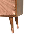 Manila Copper Brass 2 Doors Cabinet by Lavishway | Hallway Cabinets-58907