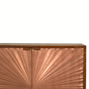 Manila Copper Brass 2 Doors Cabinet by Lavishway | Hallway Cabinets-58910
