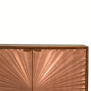 Manila Copper Brass 2 Doors Cabinet by Lavishway | Hallway Cabinets-58909