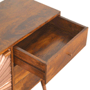 Manila Copper Brass 1 Door Hallway Cabinet by Lavishway | Hallway Cabinets-58892