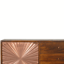 Manila Copper Brass 1 Door Hallway Cabinet by Lavishway | Hallway Cabinets-58889