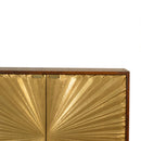 Manila Gold Brass 2 Doors Cabinet by Lavishway | Hallway Cabinets-58778