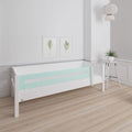 Manis White Day Bed & Safety Rail by Lavishway | Wooden Beds-26474