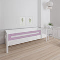 Manis White Day Bed & Safety Rail by Lavishway | Wooden Beds-26470