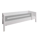 Manis White Day Bed & Safety Rail by Lavishway | Wooden Beds-26480