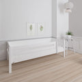 Manis White Day Bed & Safety Rail by Lavishway | Wooden Beds-26471
