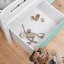 Manis White 2 Drawers Bunk Bed by Lavishway | Wooden Beds-26288