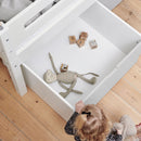 Manis White 2 Drawers Bunk Bed by Lavishway | Wooden Beds-26290