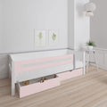 Manis White 2 Drawers Bed & Safety Rail by Lavishway | Wooden Beds-26453