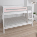 Manis Contemporary White Bunk Bed by Lavishway | Wooden Beds-26223