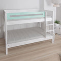 Manis Contemporary White Bunk Bed by Lavishway | Wooden Beds-26221
