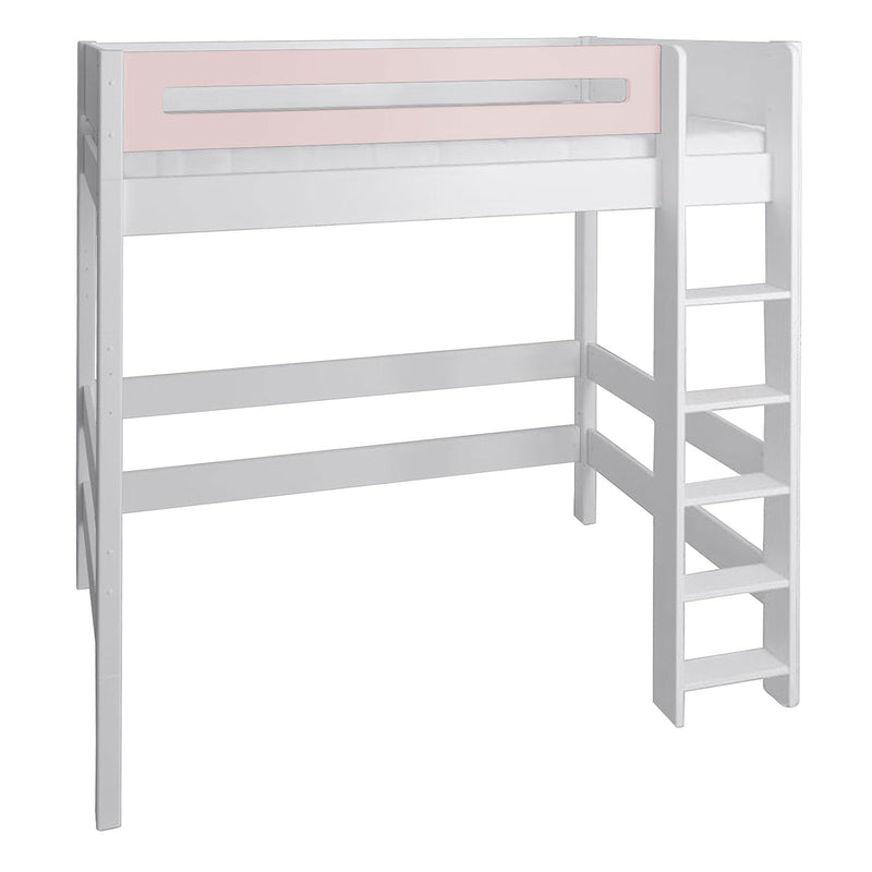 Manis Classic White High Sleeper Bed by Lavishway | Wooden Beds-26252