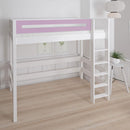 Manis Classic White High Sleeper Bed by Lavishway | Wooden Beds-26249