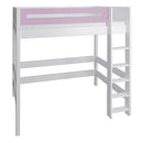 Manis Classic White High Sleeper Bed by Lavishway | Wooden Beds-26250